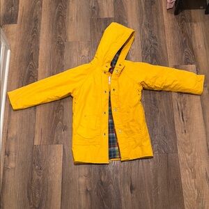 Vintage Carter's Bright Yellow Raincoat for Kids size 6